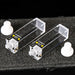 Quartz Closed Fluorescent Cuvette Airtight 1cm Paired UV Plug | NEXACULE - Sealed Cuvettes