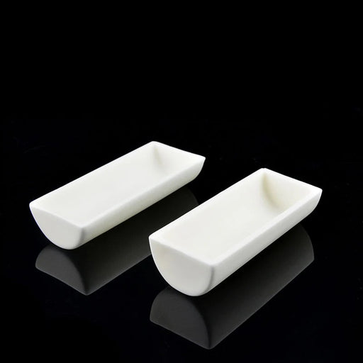 Alumina Crucible Boat Ceramic High Alumina Colmbustion Boat| NEXACULE - Alumina Ceramic