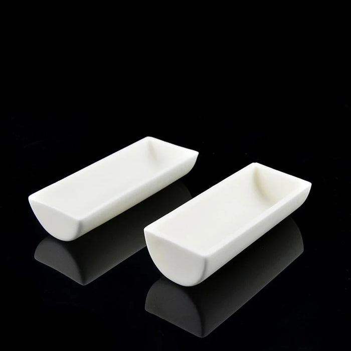 Alumina Crucible Boat Ceramic High Alumina Colmbustion Boat| NEXACULE - Alumina Ceramic