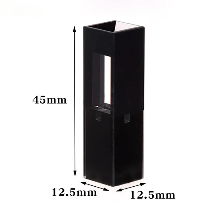 50ul Sub-Micro Fluorescence Quartz Cell with Black Walls NEXACULE - Subminiature Cuvettes