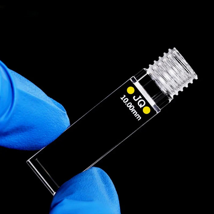 3.5ml Quartz Spiral Cuvette 10mm Spiral Cell Four way light | NEXACULE - Sealed Cuvettes