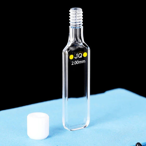 700ul Quartz Cuvette Quartz Cells with Screw Cap | NEXACULE - UV Quart Cuvettes