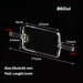 Quartz Flow Cuvette 1mm Cells Two Side Light Transmission | NEXACULE - Flow Cuvettes