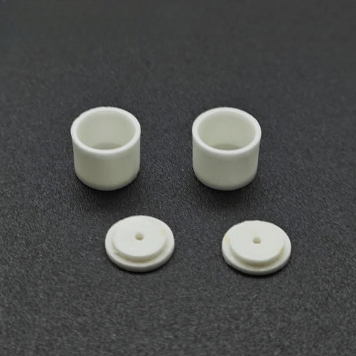 70μl Zirconia Crucibles with Lids/Covers same size as ME-30244541 for Mettler Toledo/Mettler DSC sample pans | NEXACULE - Sample pan /crucible with lid