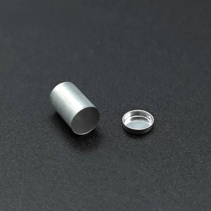 Aluminum Sample Pans with Lids D5*8mm for SETARAM AL Crucibles DSC Consumables | NEXACULE - Sample pan/Crucible with lid