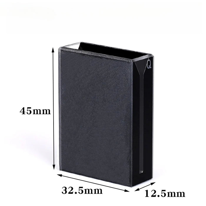2100ul Sub-Micro Quartz Cell with Black Walls Two way Light | NEXACULE - Subminiature Cuvettes
