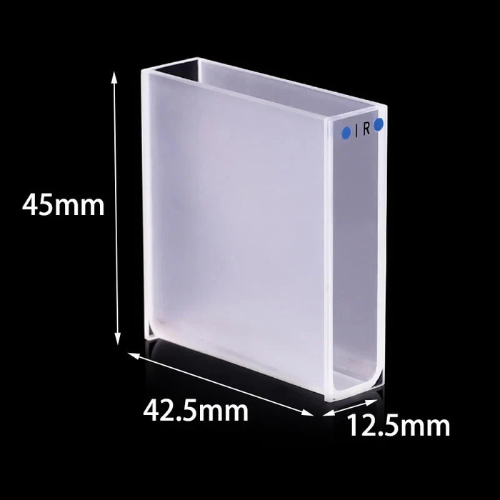 14ml Infrared Quartz Cuvette 40mm Spectrophotometry Cuvette | NEXACULE - Infrared Ray Cuvettes