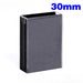 2100ul Sub-Micro Quartz Cell with Black Walls Two way Light | NEXACULE - Subminiature Cuvettes