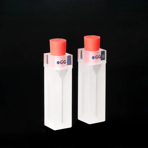 Glass Fluorescence Cuvette 10mm Cell with PTFE Stopper| NEXACULE - Sealed Cuvettes