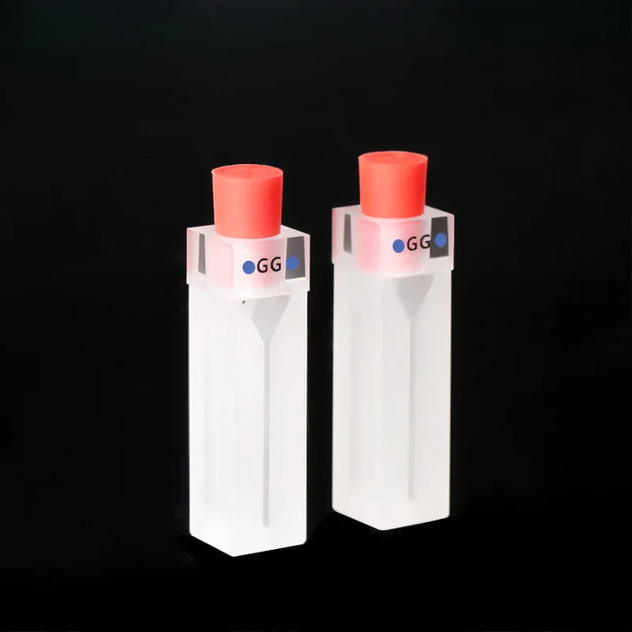 Glass Fluorescence Cuvette 10mm Cell with PTFE Stopper| NEXACULE - Sealed Cuvettes
