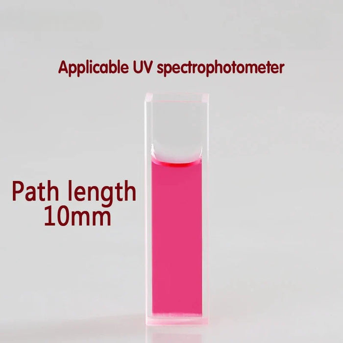 3.5ml Standard Quartz Cell with Lid and Leve Bottom 10mm | NEXACULE - UV Quart Cuvettes