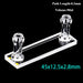 30-600ul Optical UV Flow Quartz Cuvette Cell with Two Tubes | NEXACULE - Flow Cuvettes
