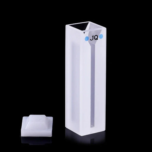 700ul Micro Cell with Frosted Walls and Lid Quartz Cuvette | NEXACULE - Subminiature Cuvettes