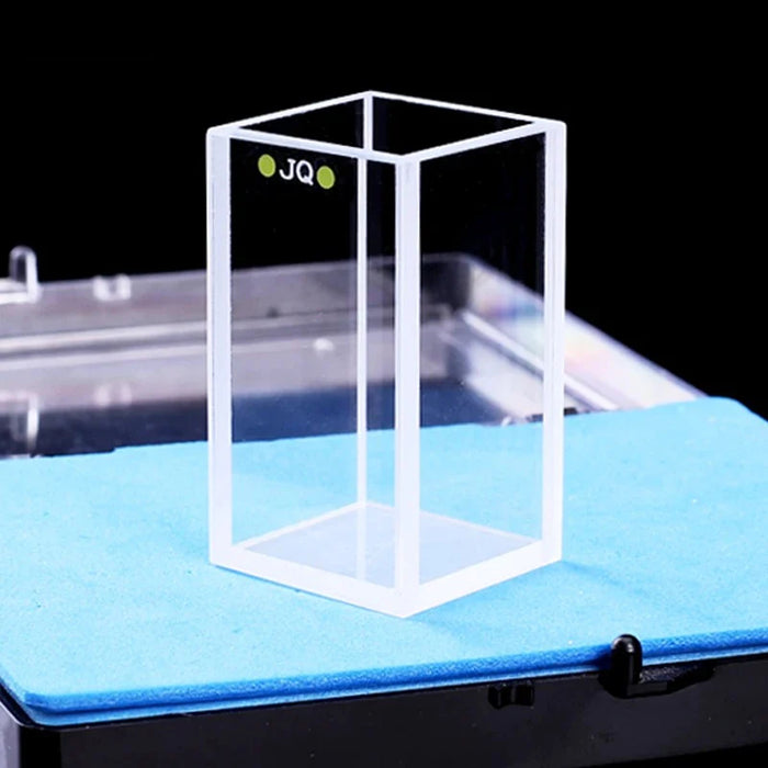 20mm Quartz Reaction Cuvette Cell 4 Polished Windows | NEXACULE - Fluorescence Cuvettes