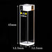 Quartz Closed Fluorescent Cuvette Airtight 1cm Paired UV Plug | NEXACULE - Sealed Cuvettes