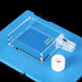 11ml Quartz Cuvette Cell with Screw Cap Six Way Light | NEXACULE - Sealed Cuvettes