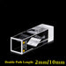 100ul Quartz Micro Fluorescence Cuvette Cell Double Path Length| NEXACULE - Subminiature Cuvettes