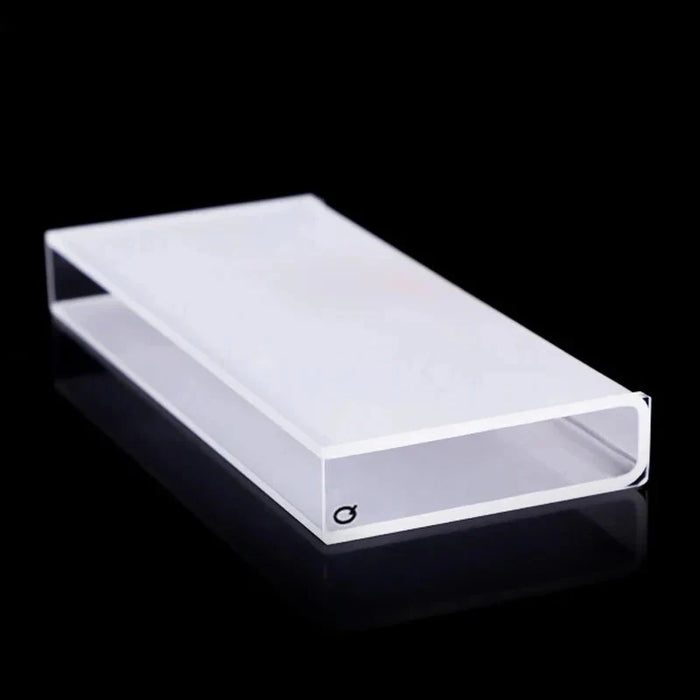 2 pcs Quartz Cuvette Cells100mm JGS1 for Spectrophotometer Lab | NEXACULE - UV Quart Cuvettes