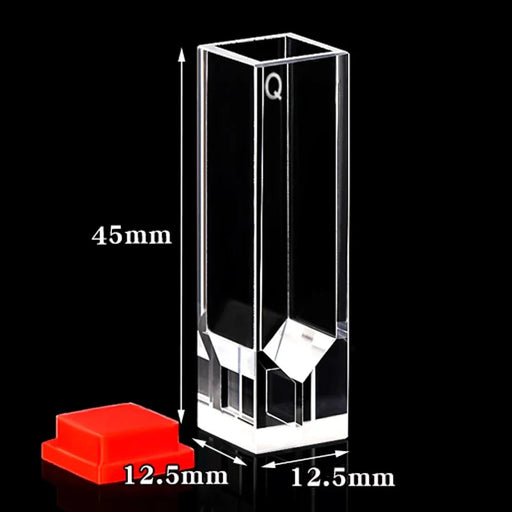 Micro UV Quartz Fluorescence Cuvettes with Lid for Lab | NEXACULE - Fluorescence Cuvettes
