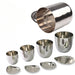 99.9% Platinum Crucible Platinum Crucible with Lid for Lab | NEXACULE - metal Consumables