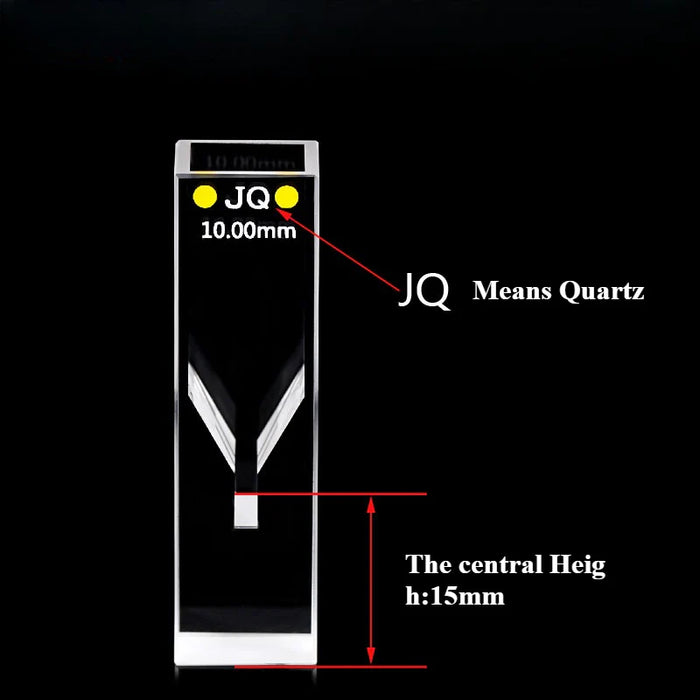100ul Quartz Micro Fluorescence Cuvette Cell Double Path Length| NEXACULE - Subminiature Cuvettes
