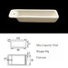 99Al2o3 Alumina Ceramic Corundum Boat High Alumina with Hole| NEXACULE - Alumina Ceramic