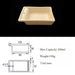 99Al2o3 Alumina Ceramic Corundum Boat High Alumina with Hole| NEXACULE - Alumina Ceramic