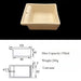 99Al2o3 Alumina Ceramic Corundum Boat High Alumina with Hole| NEXACULE - Alumina Ceramic