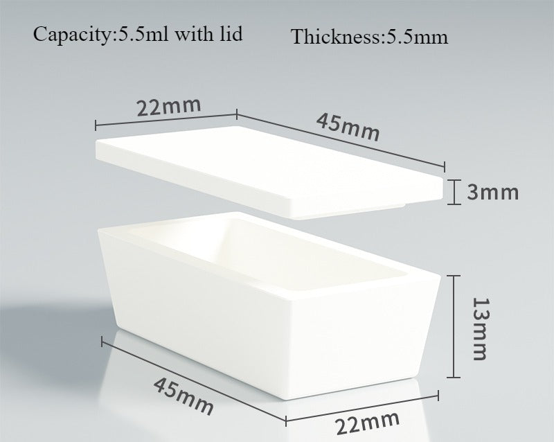 99 High Quality Rectangular Ceramic Alumina Boat Crucible | NEXACULE - Alumina Ceramic