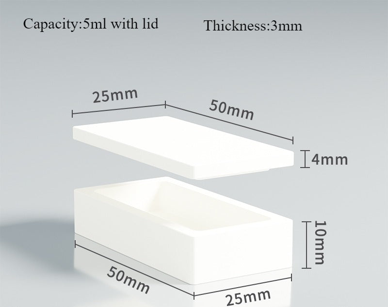 99 High Quality Rectangular Ceramic Alumina Boat Crucible | NEXACULE - Alumina Ceramic