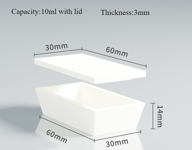 99 High Quality Rectangular Ceramic Alumina Boat Crucible | NEXACULE - Alumina Ceramic