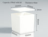 99 High Quality Rectangular Ceramic Alumina Boat Crucible | NEXACULE - Alumina Ceramic