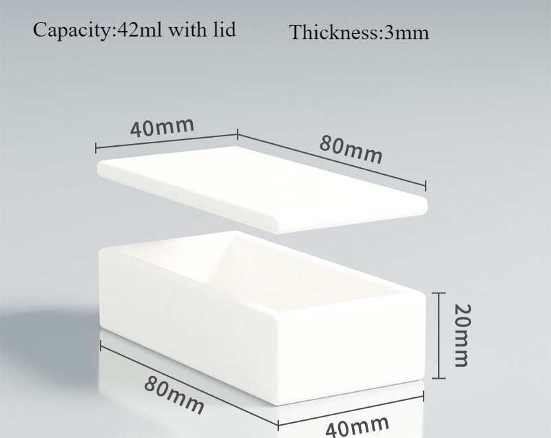 99 High Quality Rectangular Ceramic Alumina Boat Crucible | NEXACULE - Alumina Ceramic