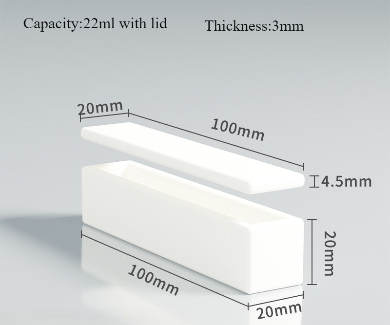 99 High Quality Rectangular Ceramic Alumina Boat Crucible | NEXACULE - Alumina Ceramic