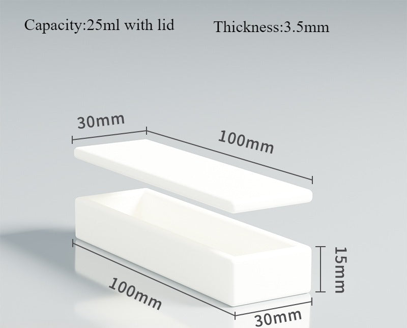 99 High Quality Rectangular Ceramic Alumina Boat Crucible | NEXACULE - Alumina Ceramic