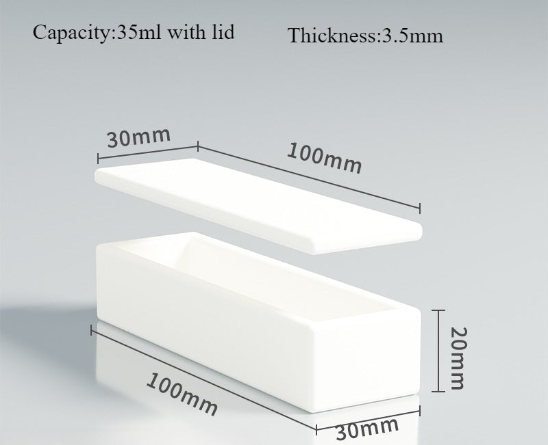 99 High Quality Rectangular Ceramic Alumina Boat Crucible | NEXACULE - Alumina Ceramic