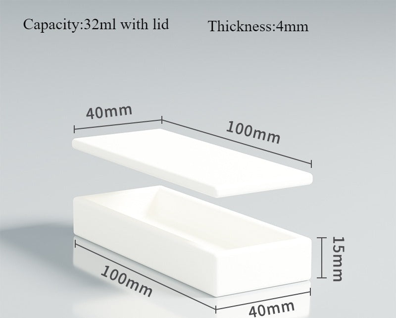 99 High Quality Rectangular Ceramic Alumina Boat Crucible | NEXACULE - Alumina Ceramic