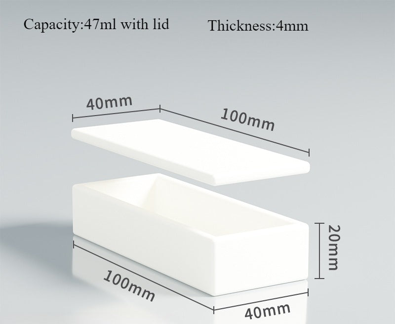 99 High Quality Rectangular Ceramic Alumina Boat Crucible | NEXACULE - Alumina Ceramic