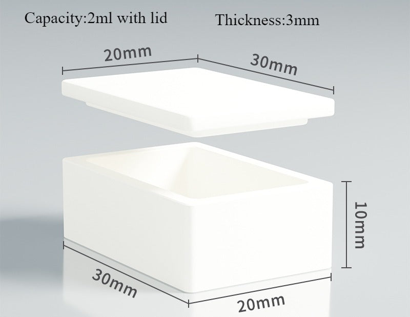 99 High Quality Rectangular Ceramic Alumina Boat Crucible | NEXACULE - Alumina Ceramic
