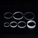 High Purity Quartz Sight Glass Quartz Round Sight Glass | NEXACULE - Quartz Sight Glass