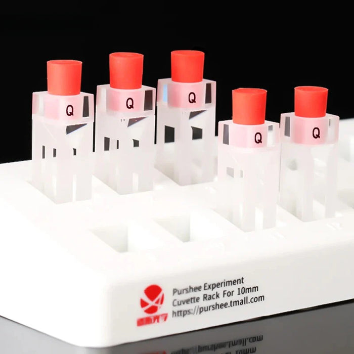 1.05ml Quartz Cuvette Trace Fluorescence Cell with Stopper | NEXACULE - Subminiature Cuvettes