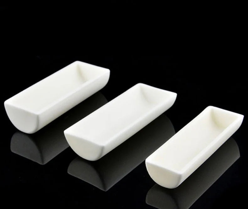 Alumina Crucible Boat Ceramic High Alumina Colmbustion Boat| NEXACULE - Alumina Ceramic
