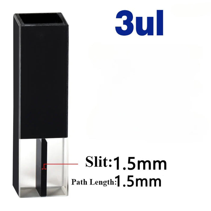 Quartz Cuvette  Black Lucifuge Cells Colorimetric Cuvette | NEXACULE - Fluorescence Cuvettes