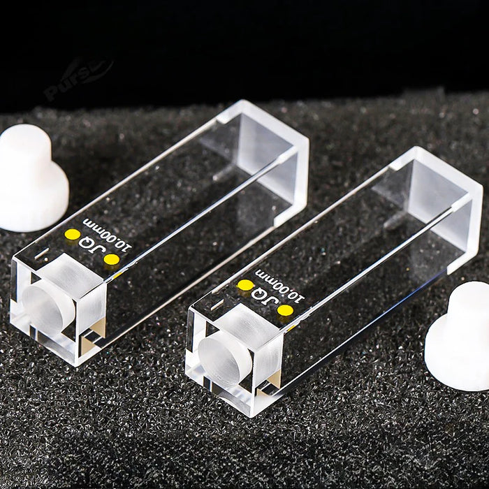 3.5ml Quartz Cell 10mm Fluorescence Closed Quartz Cuvettes| NEXACULE - Fluorescence Cuvettes