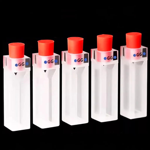 Glass Fluorescence Cuvette 10mm Cell with PTFE Stopper| NEXACULE - Sealed Cuvettes