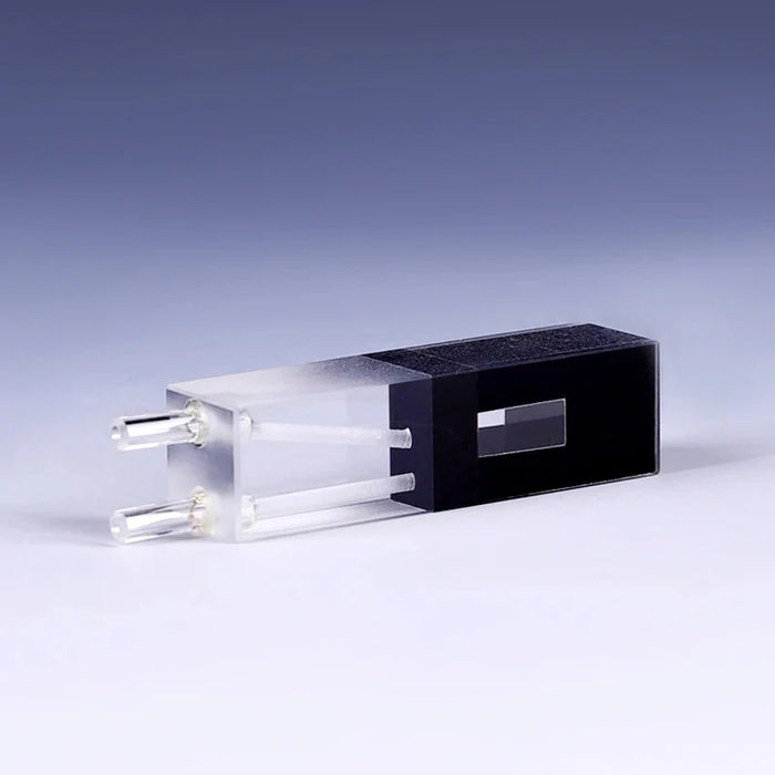 400ul Quartz Flow Cuvette with Glass Tube 10mm Flow Cells | NEXACULE - Flow Cuvettes