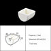 Alumina Crucible Boat Ceramic High Alumina Colmbustion Boat| NEXACULE - Alumina Ceramic
