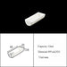 Alumina Crucible Boat Ceramic High Alumina Colmbustion Boat| NEXACULE - Alumina Ceramic