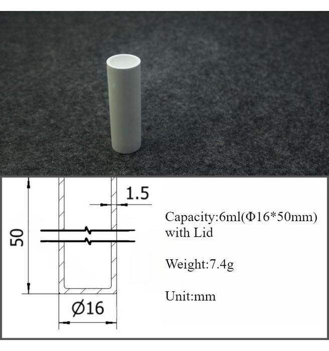 Boron Nitride Ceramic Crucible Boron Nitride Crucible Cylinder | NEXACULE - Boron Nitride Crucible
