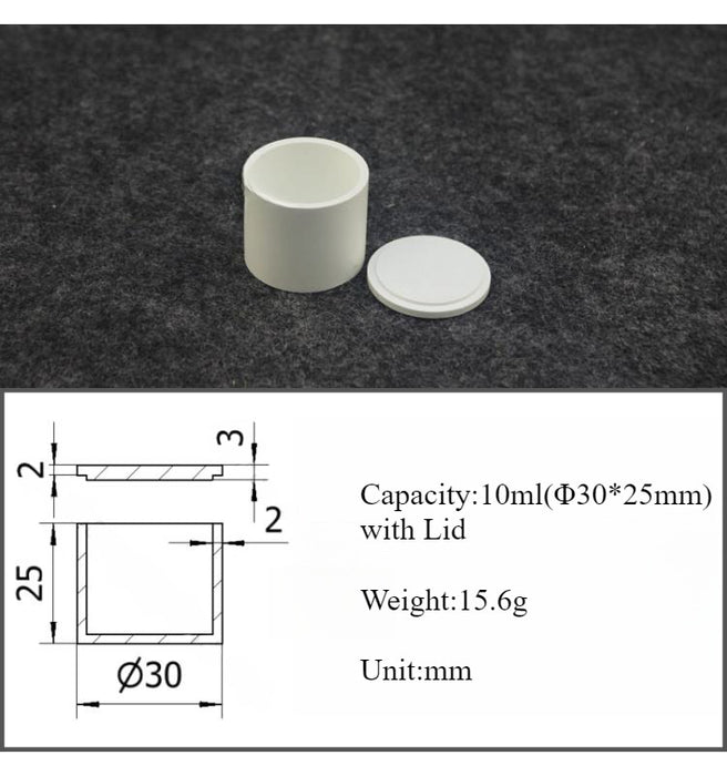 Boron Nitride Ceramic Crucible Boron Nitride Crucible Cylinder | NEXACULE - Boron Nitride Crucible